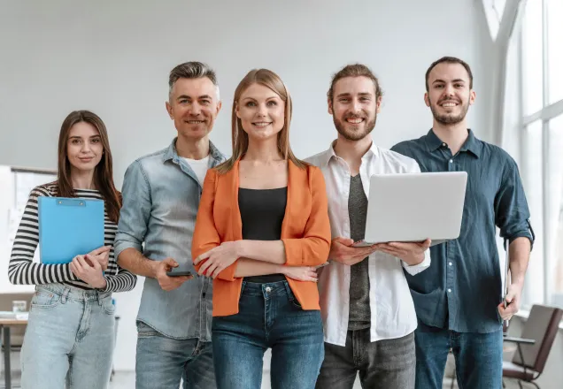 Pessoas em um ambiente de trabalho